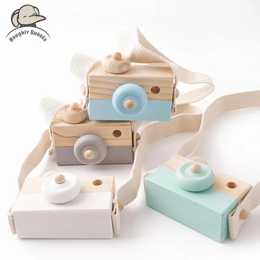 Wooden Fashion Camera Baby Toys