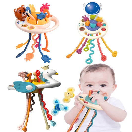 Montessori Pull String Sensory Toys
