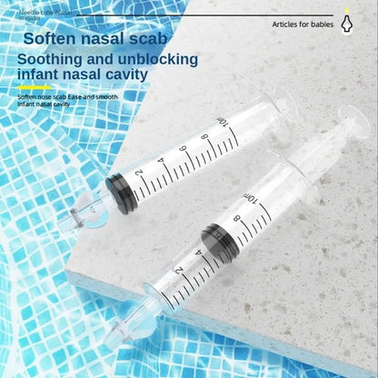 Baby Care Nasal Aspirator Reusable Silicone Syringe