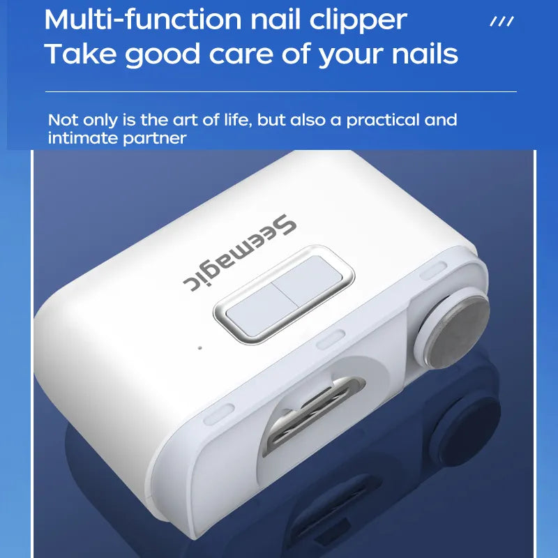 Electric Light Trimmer Nail Cutter