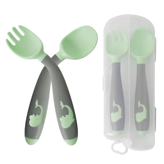 Baby Silicone Spoon Set