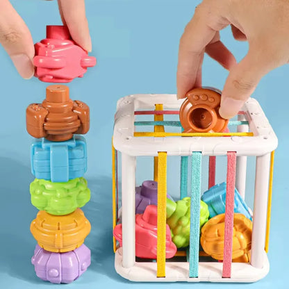 New Colorful Shape Blocks Sorting Toys