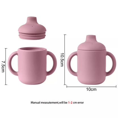 Silicone Tableware Toddler Water Bottle